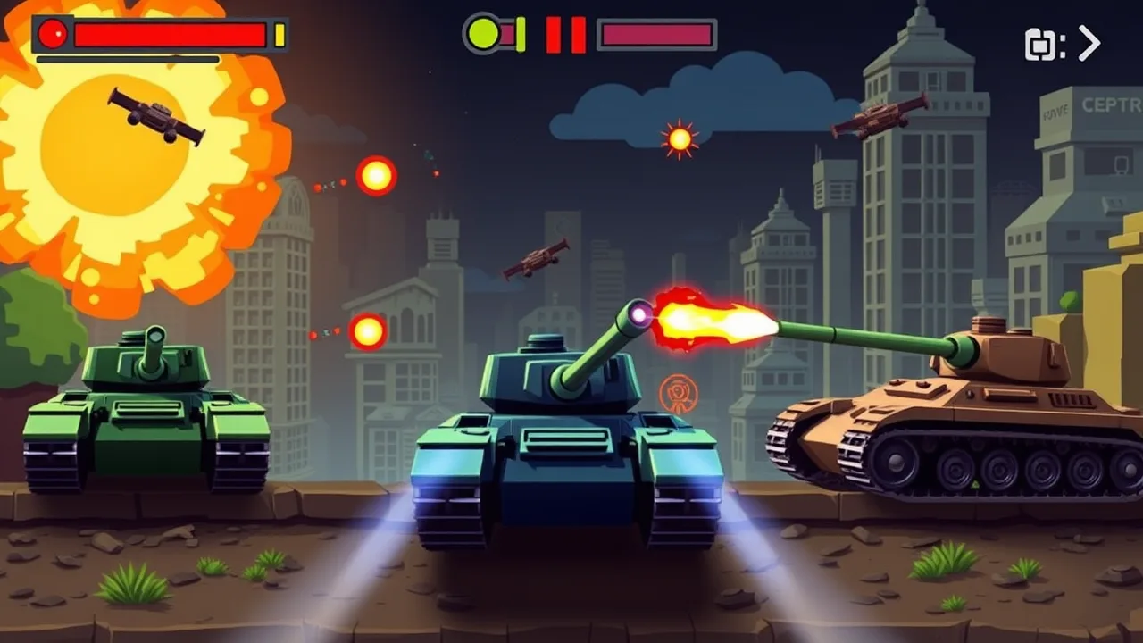Revisiting the Classic Arcade Action of Jugar Battle City image