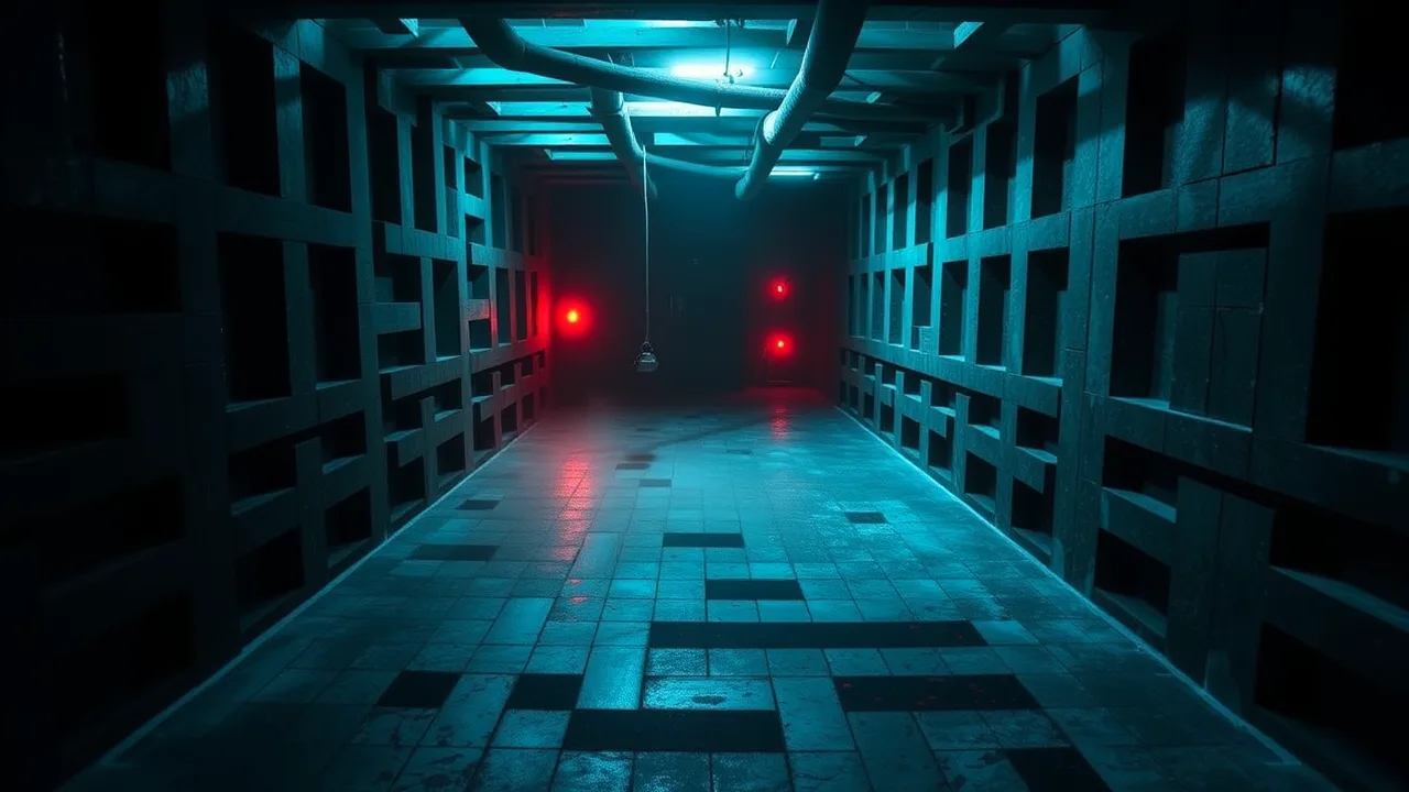 Surviving the maze game horror prank image