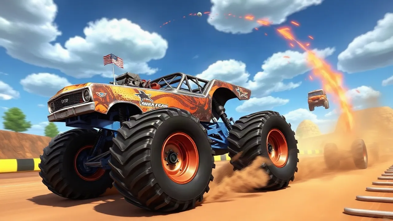 The Best Monster Truck Race Games for Thrills image