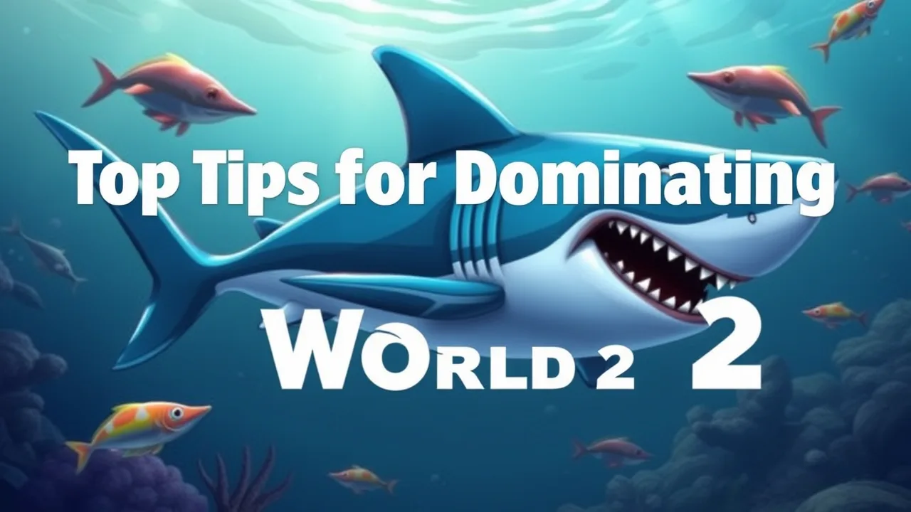 Top Tips for Dominating Hungry Shark World 2 image