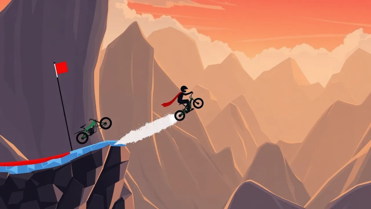 Mastering the Tracks in Free Rider HD image