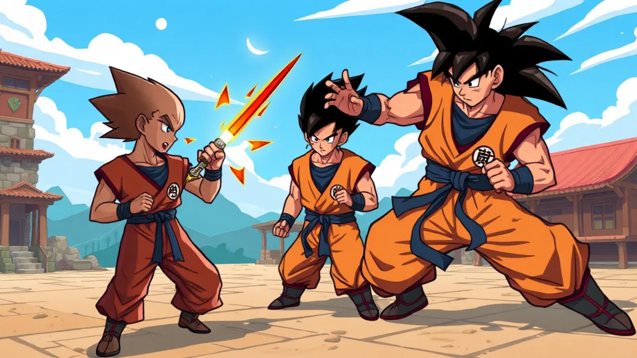 Unlock the Power of stickman dragon ball image