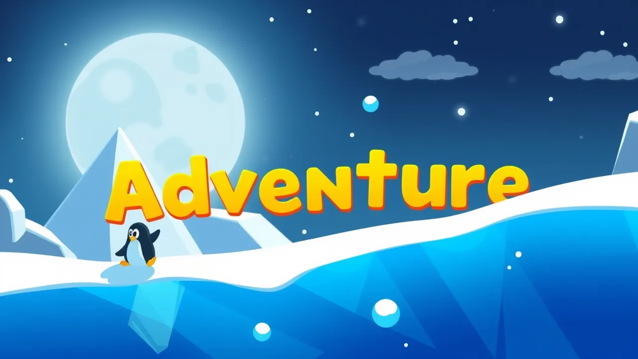 Dive into the Icy Fun of Adventure Penguin image