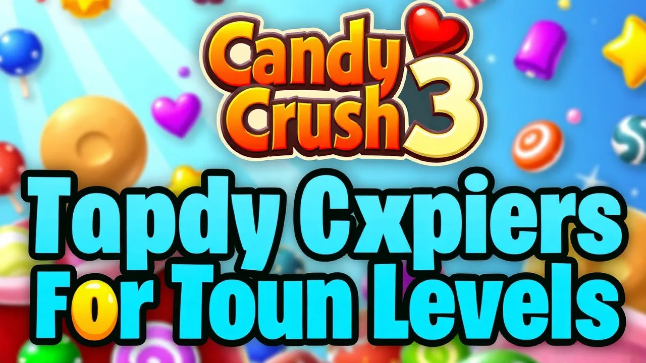 Top Candy Crush 3 Strategies for Beating Tough Levels image