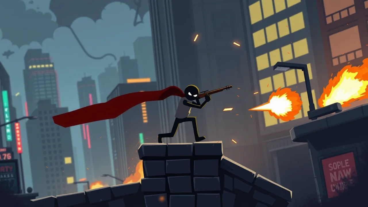 Stickman City: Urban Combat Awaits image