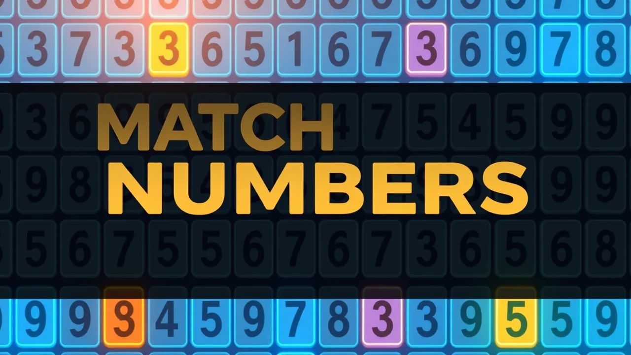 Boost Your Brainpower with Match the Numbers image
