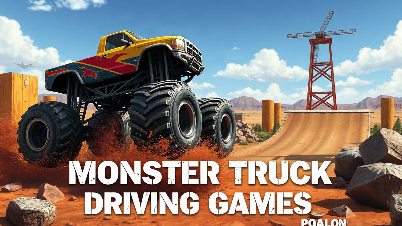Top Monster Truck Driving Games for Thrill-Seekers image