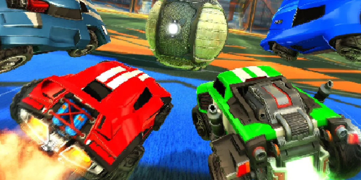 Play rocket league unblocked crazy games online for free image