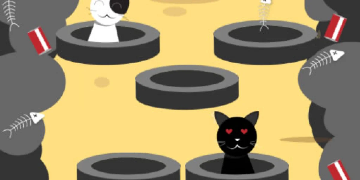 Fun Arcade Action: Catch the Cat Challenge image