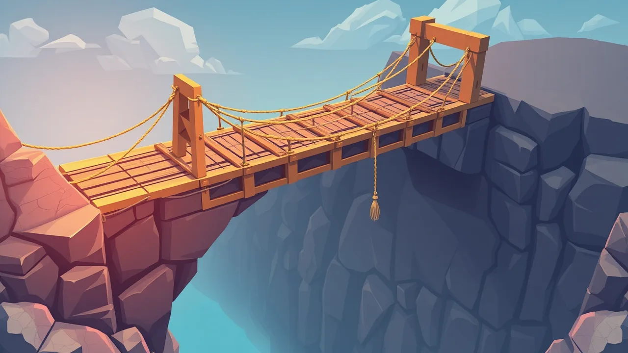 Mastering the Art of make a bridge game image