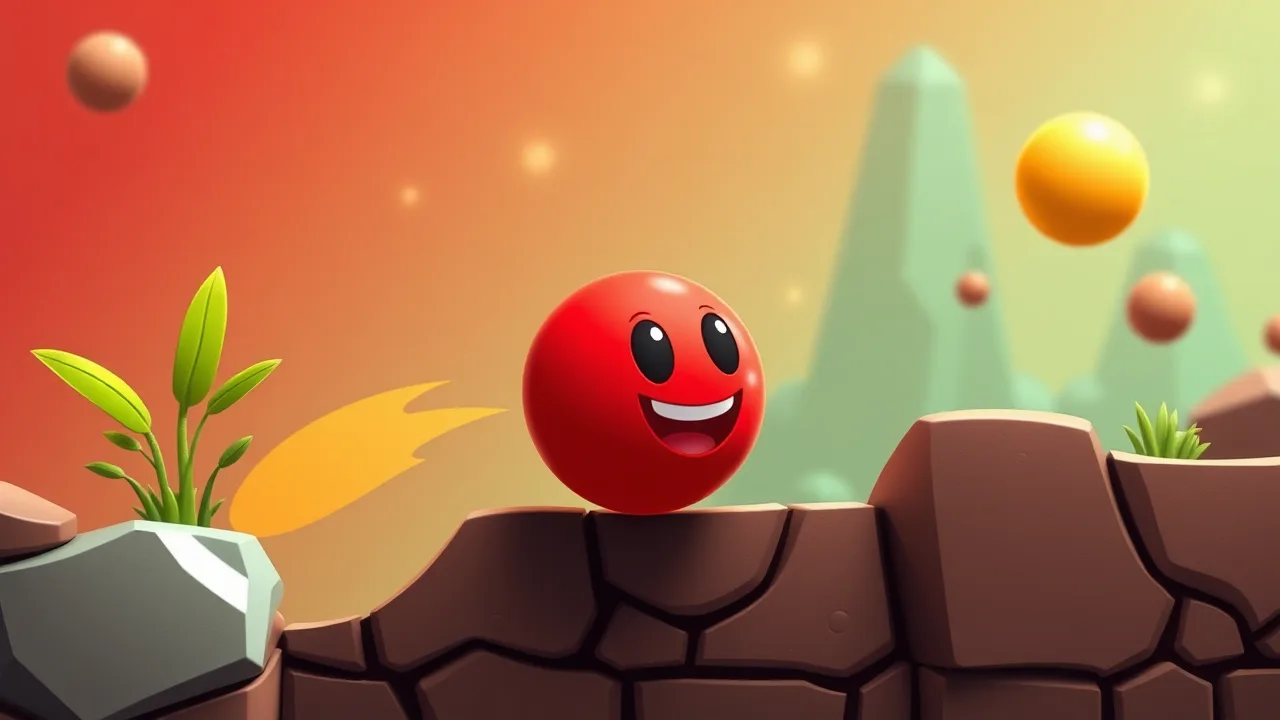 Red Ball Adventure in Crazy Games image