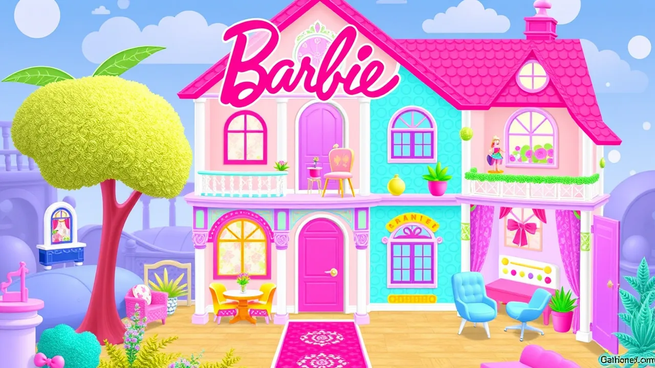 Puzzle Fun Awaits in Barbie Dream House Adventure image