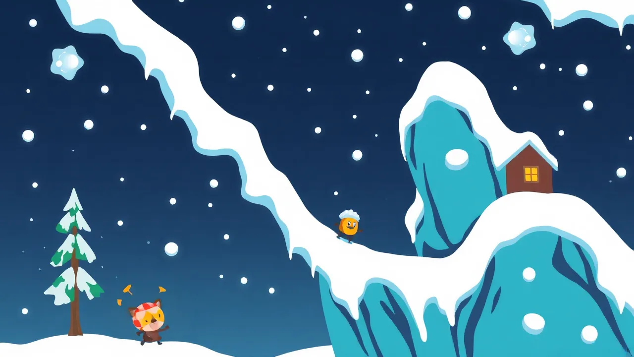 Experience the Thrill of the snow game Arcade Challenge image