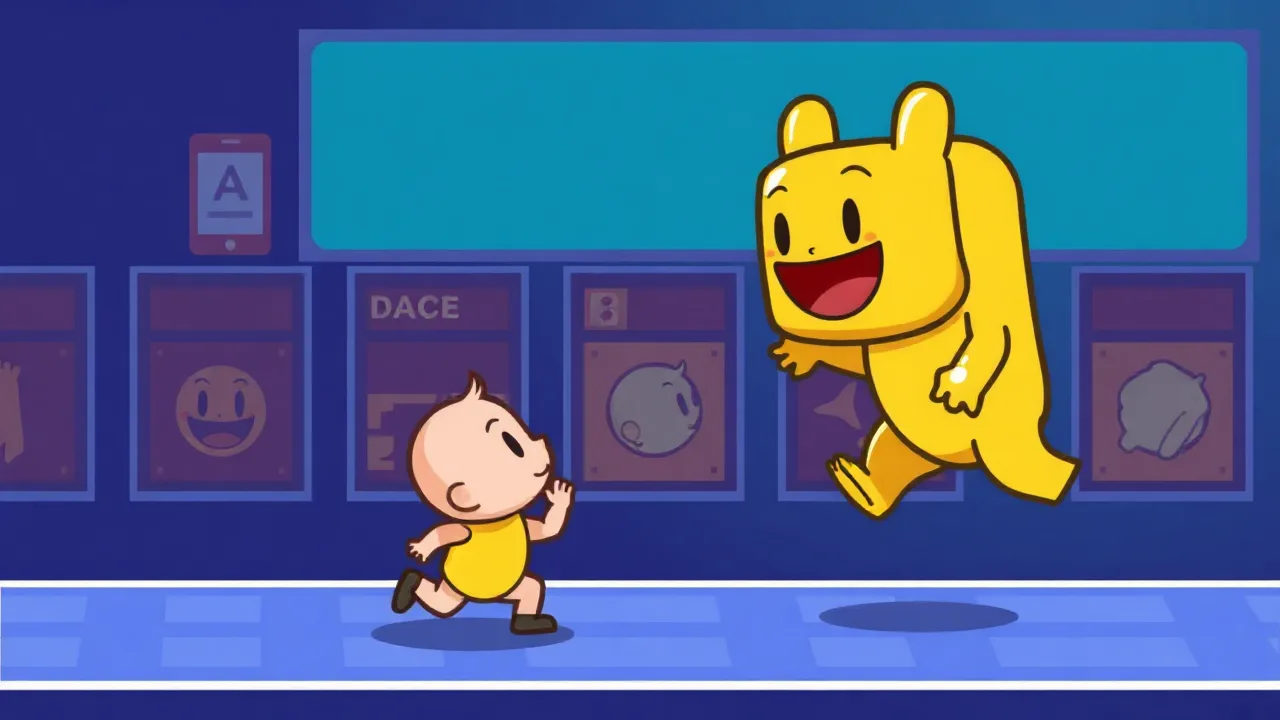 Thrilling Arcade Fun with the baby in yellow free game image
