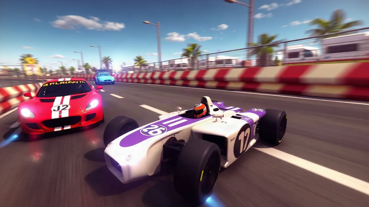 Fast-Paced Racing Thrills in unity image
