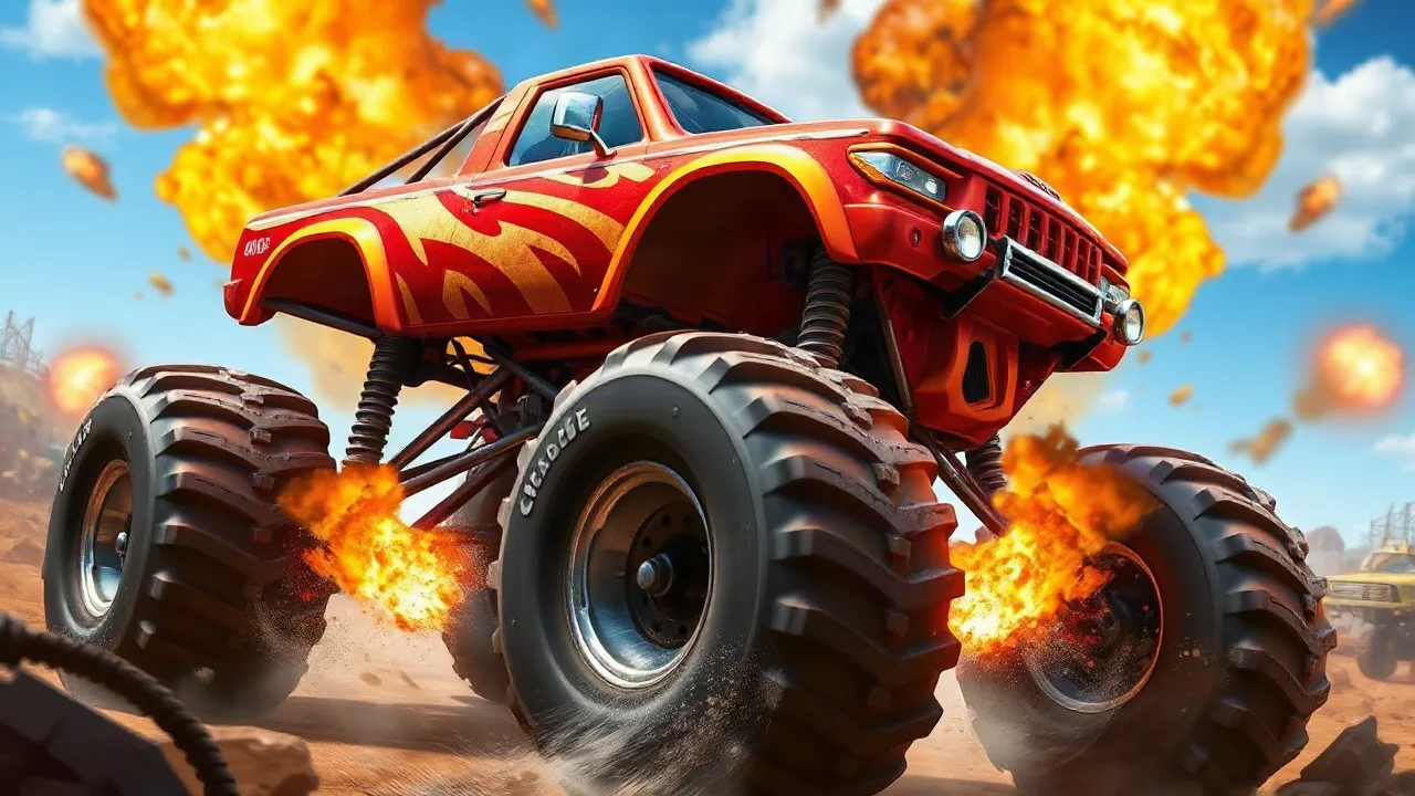 Monster Truck Game: The Ultimate Off-Road Racing Challenge image
