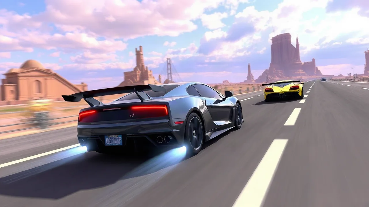 Experience the Thrill of Driving in the 3D Car Game image