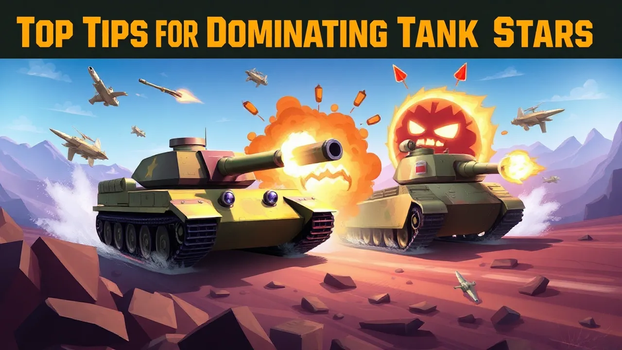 Top Tips for Dominating Crazy Games Tank Stars image