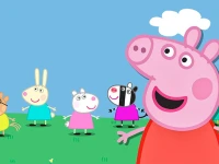 image bg Peppa Pig Slide