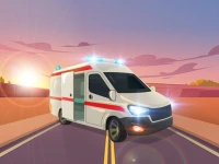 Ambulance Traffic Drive image