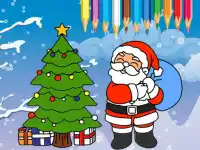 image bg Coloring Christmas Tree