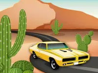 image bg Desert Car Race