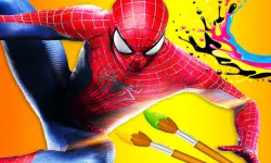 Spiderman Coloring image