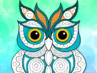 Zentangle Coloring Book image