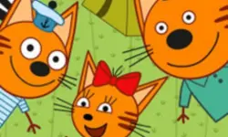 Picnic With Cat Family - Fun Together image