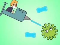 Flying Injection Virus Game image