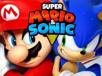 image bg Super Mario and Sonic