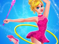 image bg Gymnastic SuperStar Girls Dress Up