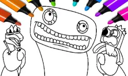 Garten of Banban Coloring Games image