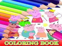 Coloring Book for Peppa Pig image
