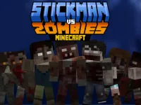 Stickman vs Zombies Minecraft image