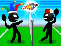 image bg Stickman Sports Badminton