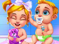 image bg Newborn Sweet Baby Twins