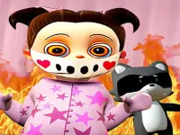 Scary Baby Pink Horror Game image