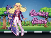 image bg Barbie amp;rsquo;s Sketch