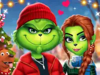 image bg The Grench Couple Holiday Dress up