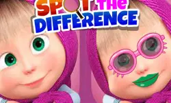 find differences - Masha and bear image