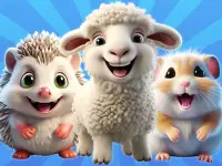 image bg Merge Animals 2048!