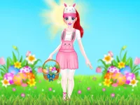 image bg Princess Easter hurly-burly
