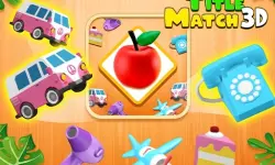 Tiled Match Three 3D image