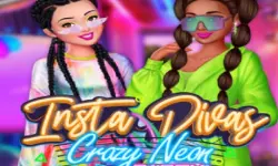 Insta Divas Crazy Neon Party image