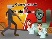 image bg Cameraman vs Skibidi Monster : Fun Battle