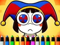 Digital Circus Coloring Adventure image