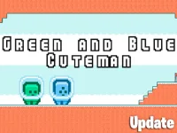 image bg Green and Blue Cuteman