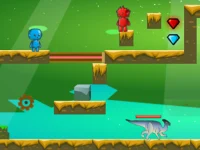 image bg Fire And Water In Dino World