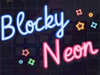 image bg Blocky Neon